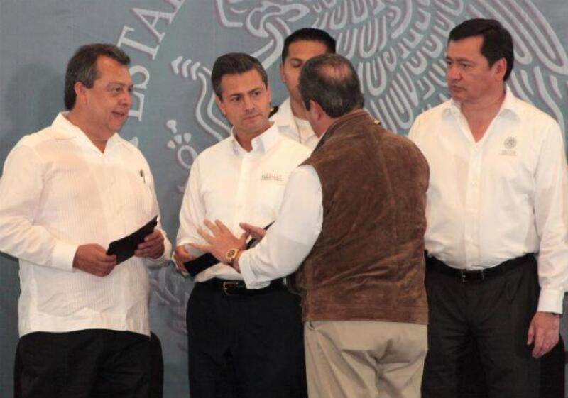 �ngel Aguirre Rivero y Pe�a Nieto