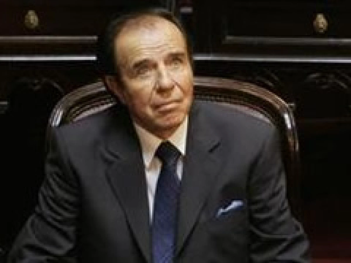 El ex presidente estuvo preso en 2001 por contrabando de armas (Foto: Reuters)