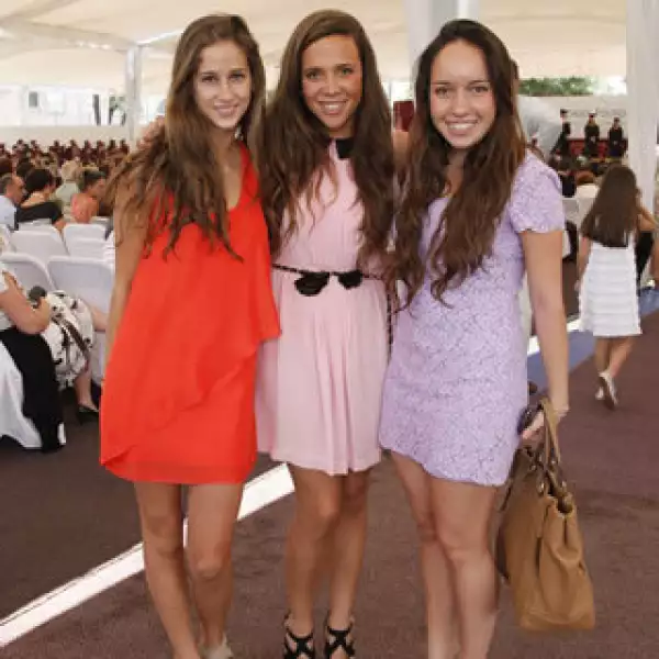 Camila Beteta,María Echeverría y Alexia Alcocer