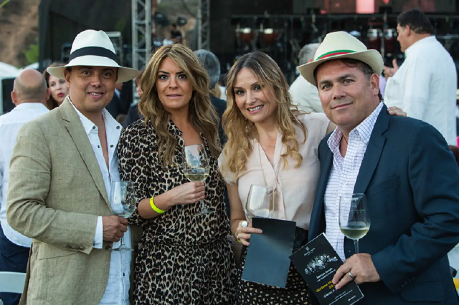 Enrique Rodríguez,Sara Gianola,Caty Tonella y Gerardo Flores