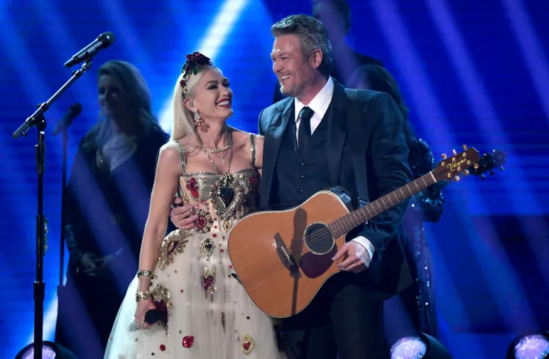 Gwen Stefani y Blake Shelton 