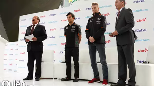 Marco Tolama,Checo Pérez,Nico Hulkenberg,Luis Manuel López