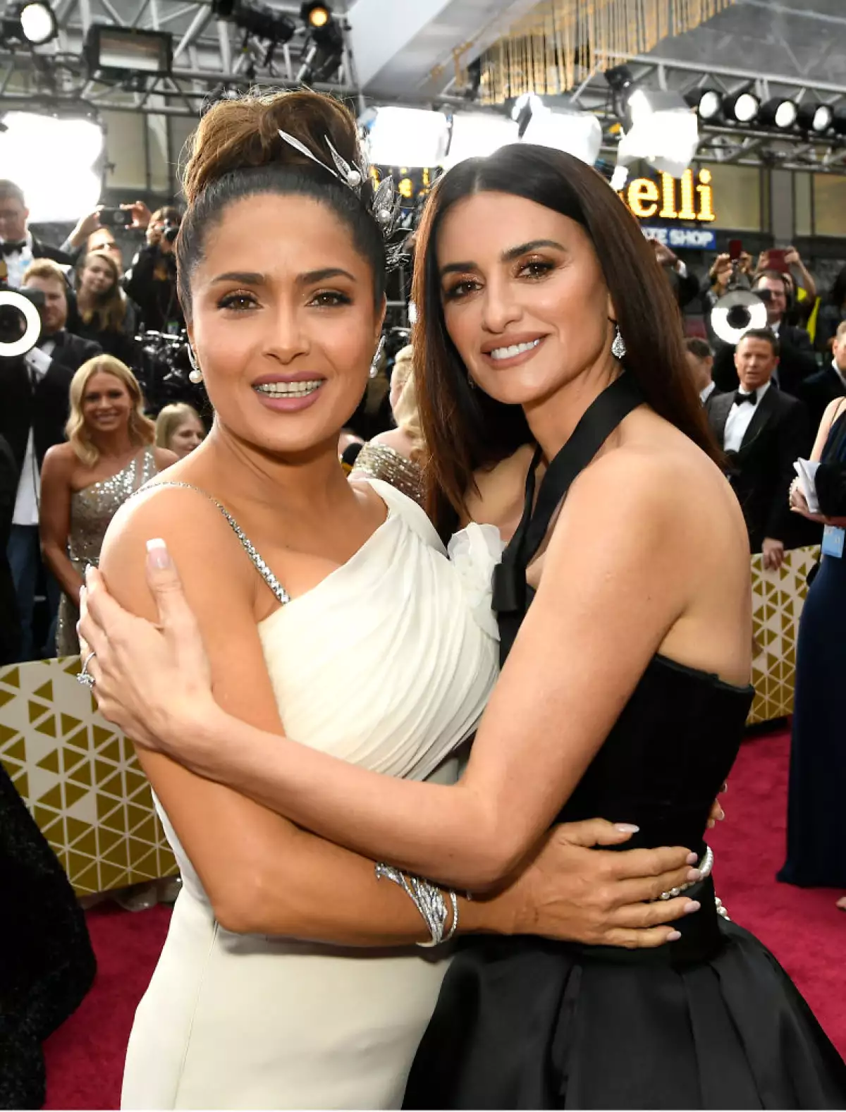 Salma Hayek y Penélope Cruz