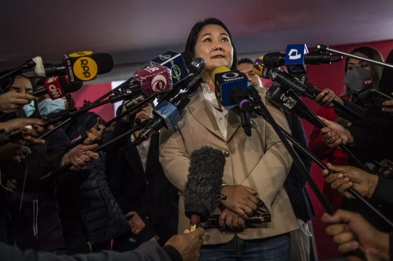 Keiko Fujimori elecciones en Perú