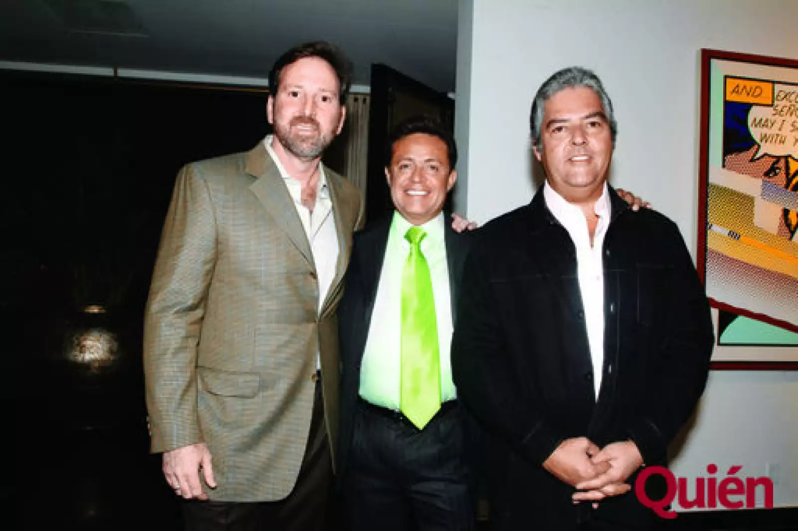 Tonny Garza, Carlos Peralta, Pablo Funtanet