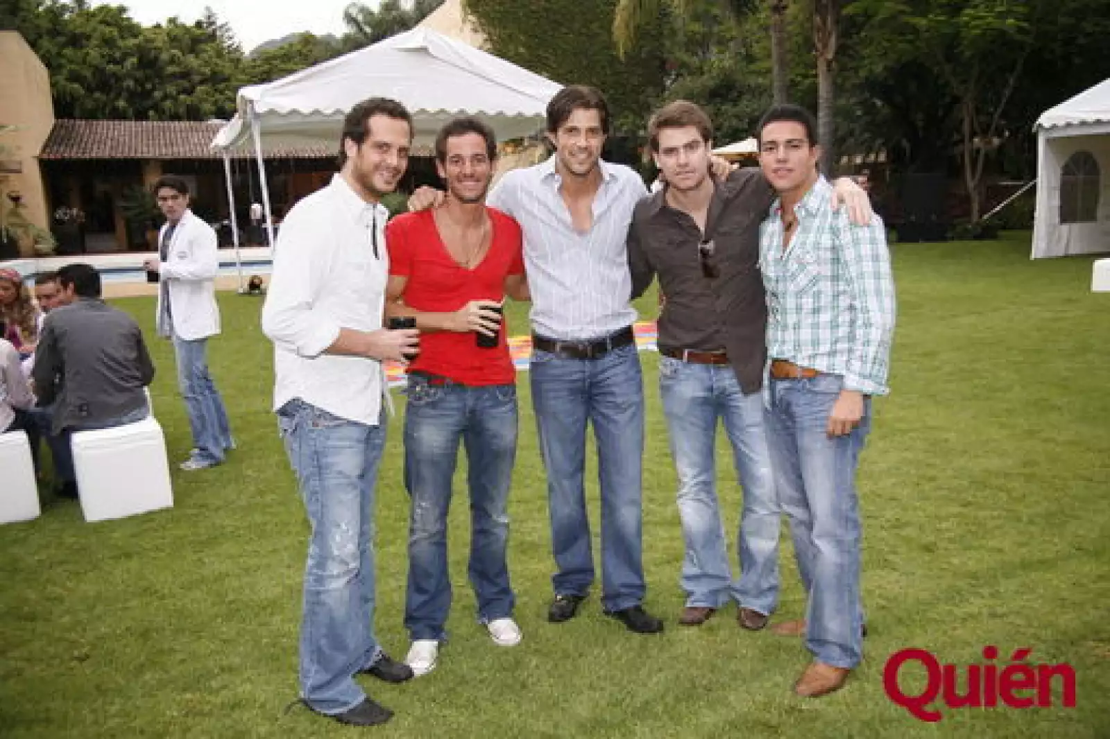 Francisco Tarazona, René Escobar, Ricardo Ampudia, Ernesto Vargas, Hector Ortega