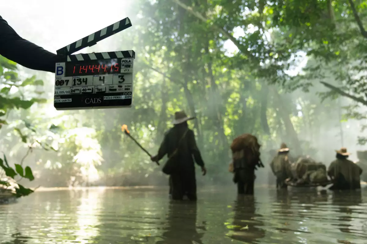 Foto de una escena de la serie de Netflix 'Cien años de soledad'