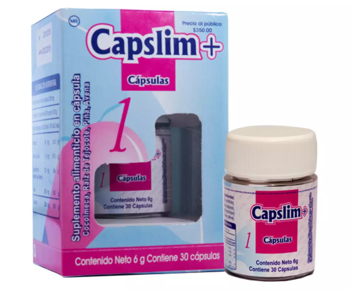productos Capslim control de peso