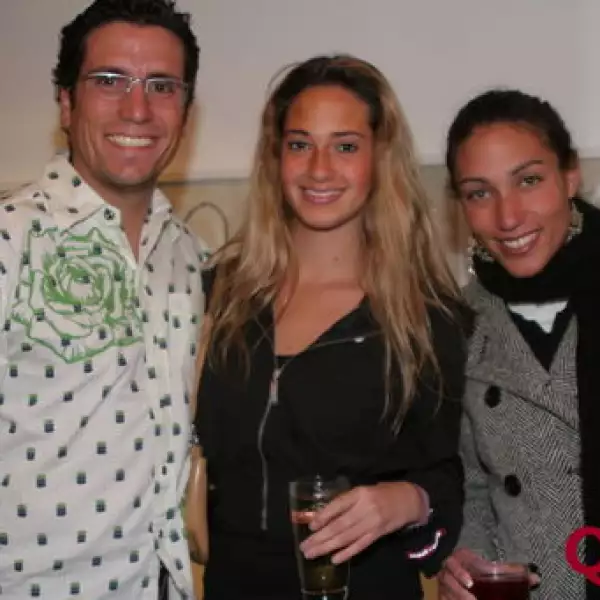 Arón Derechín, Tania Audi, Eva Hanan
