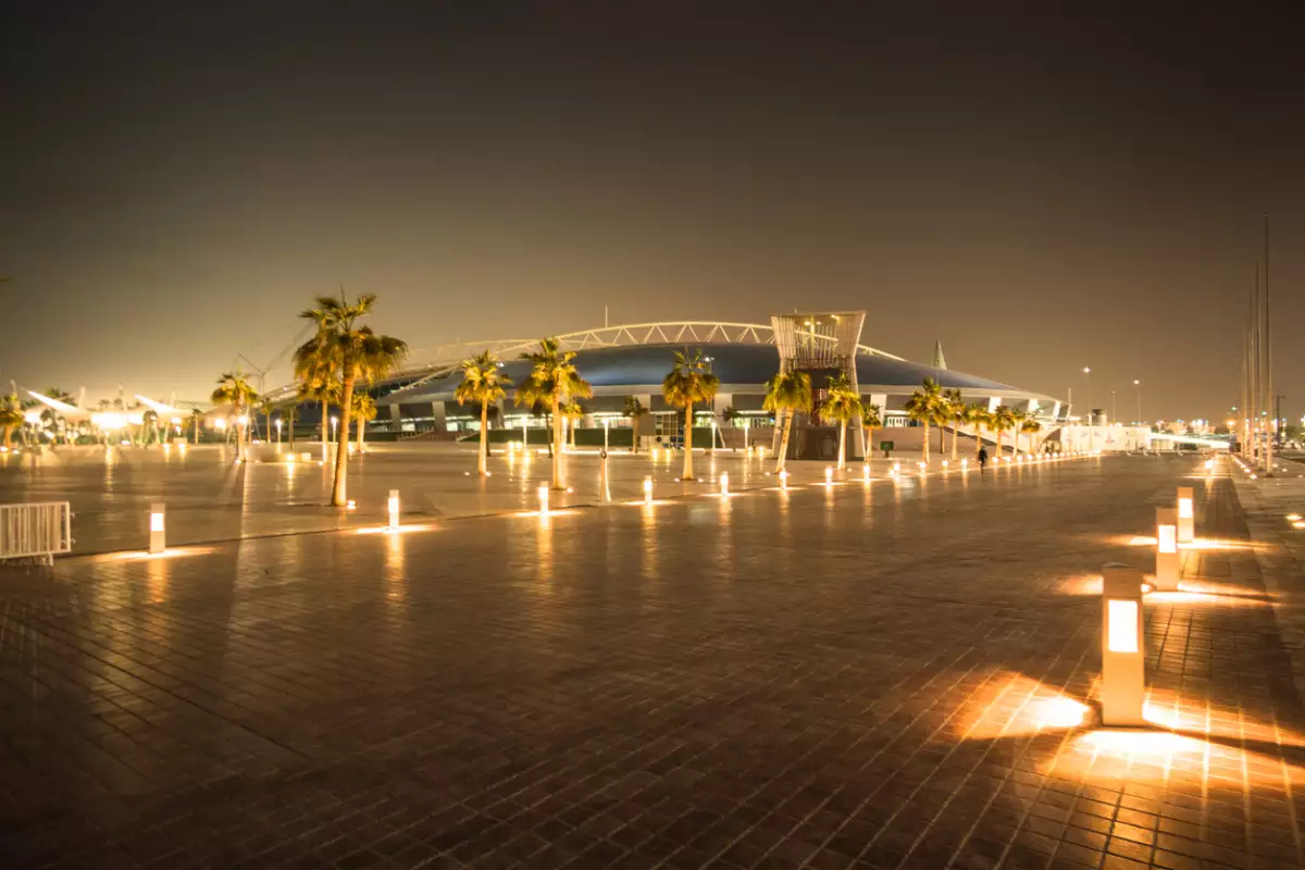 Khalifa stadium in Doha
