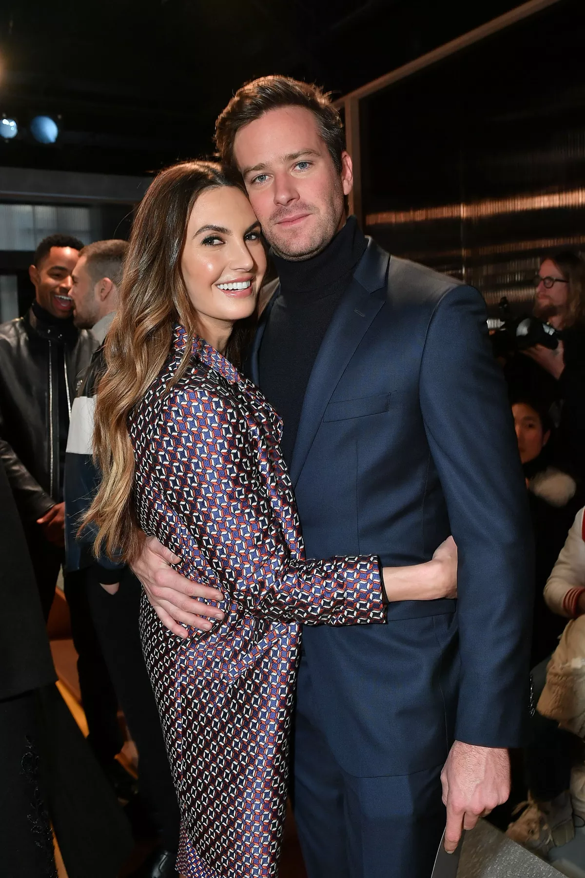 Elizabeth Chambers y Armie Hammer