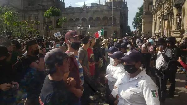 Manifestación en Guadalajara