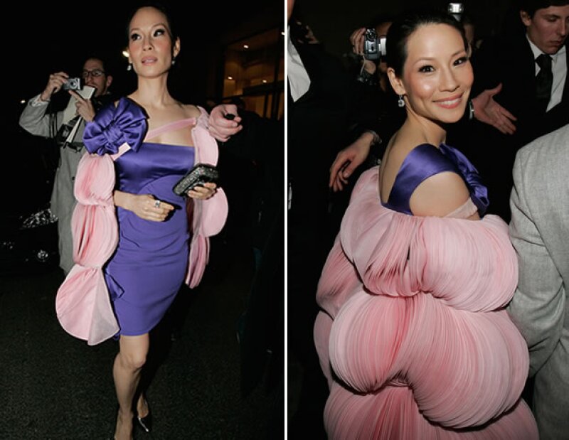 Lucy Liu en Valentino.