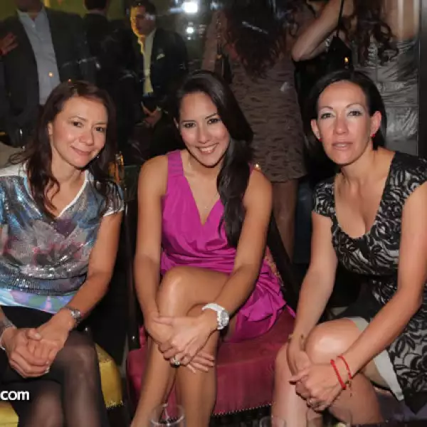 Tiana Caballero, Nadia Arias y Mayra Flores