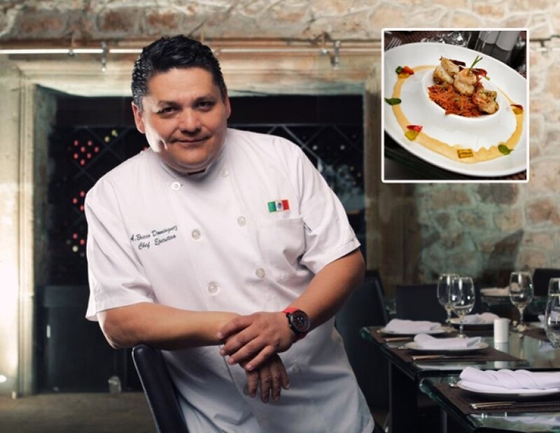 El chef Bricio Domínguez tiene un restaurante en León y otro en Guanajuato Capital.