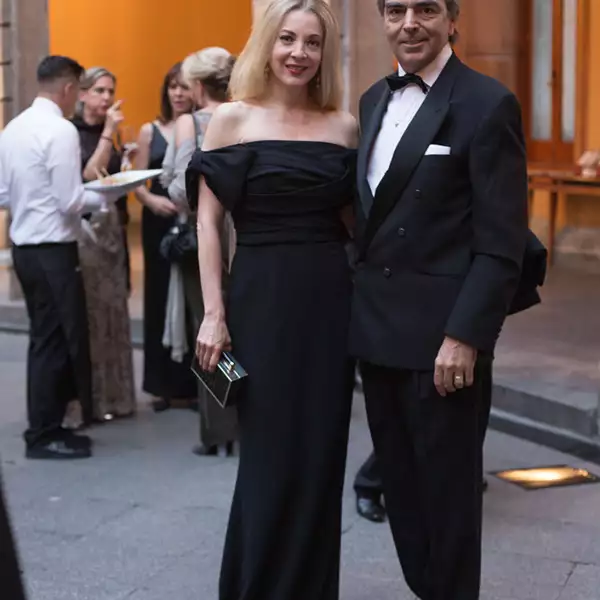 Edith González y Lorenzo Lazo