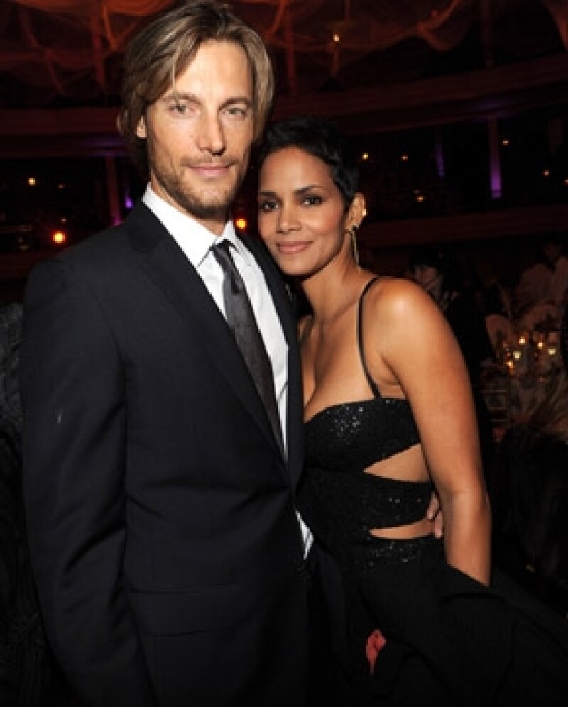 Halle y su ex Gabriel.