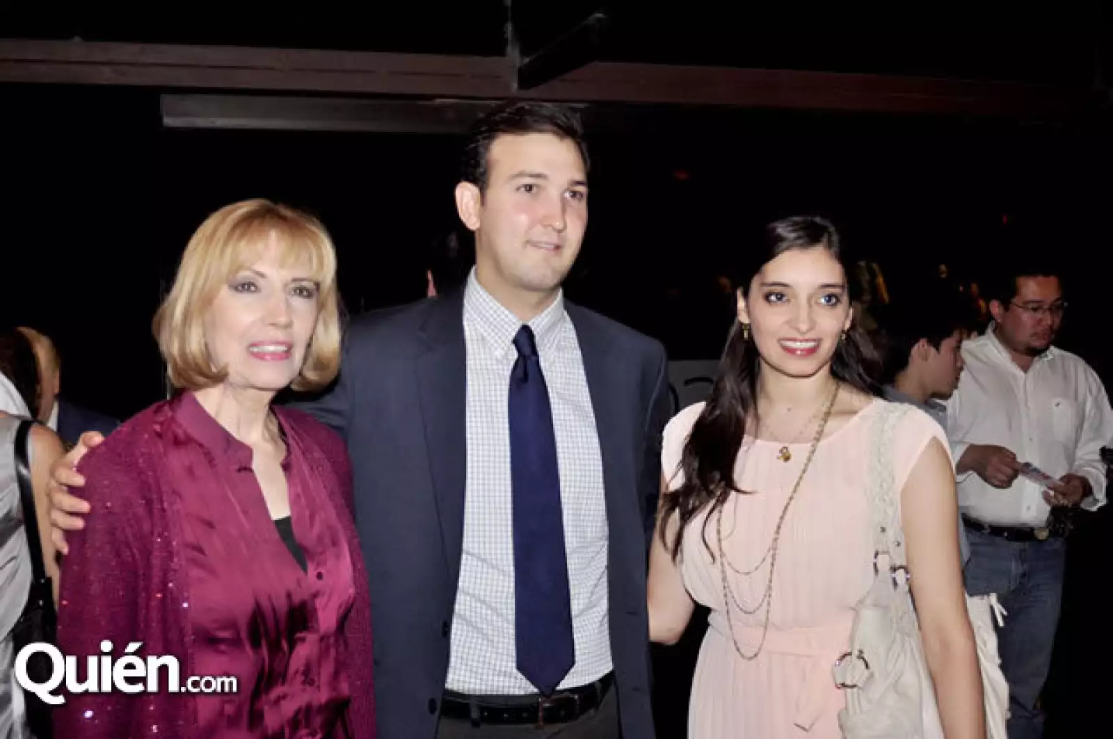 Gretchen Backoff,Diego Paez y Paola Fornelli de Páez
