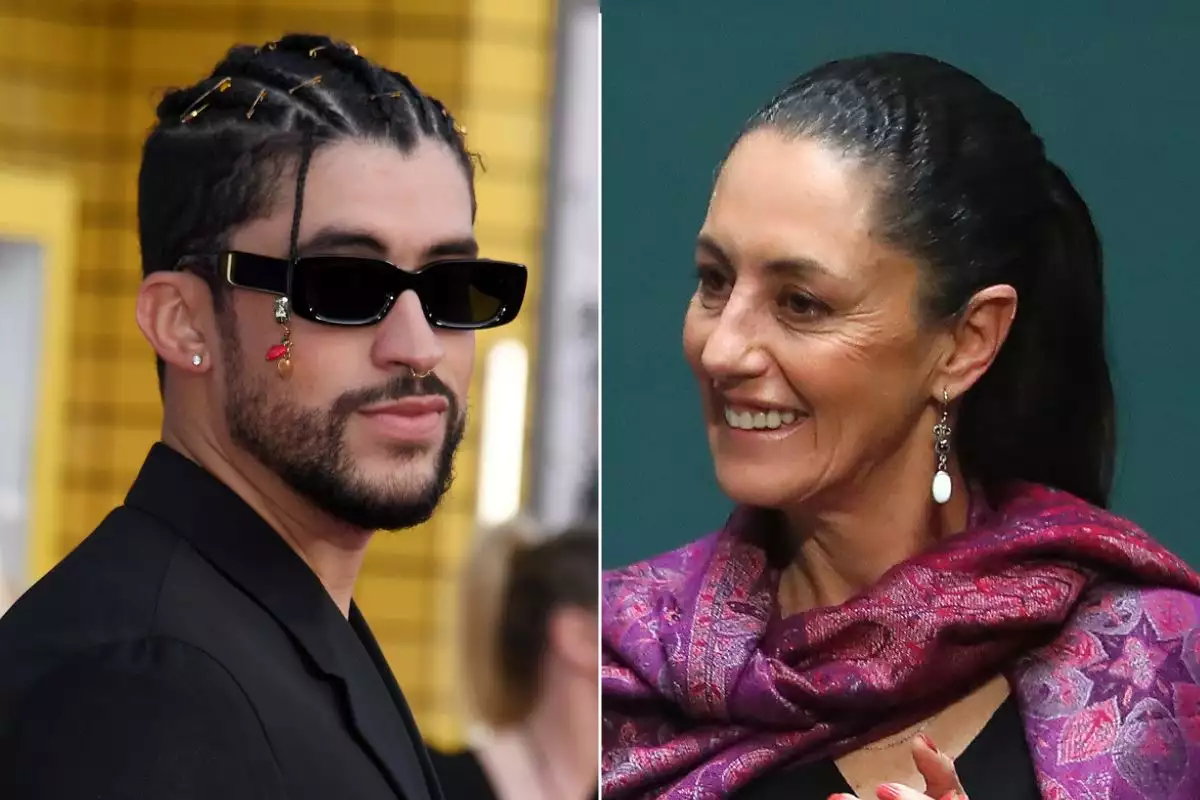 Bad Bunny en el Zócalo de la CDMX dice Claudia Sheinbaum que ya lo buscó
