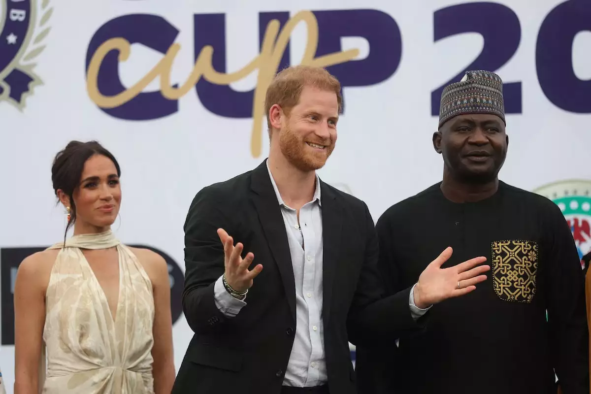 El príncipe Harry y Meghan Markle de gira por Nigeria