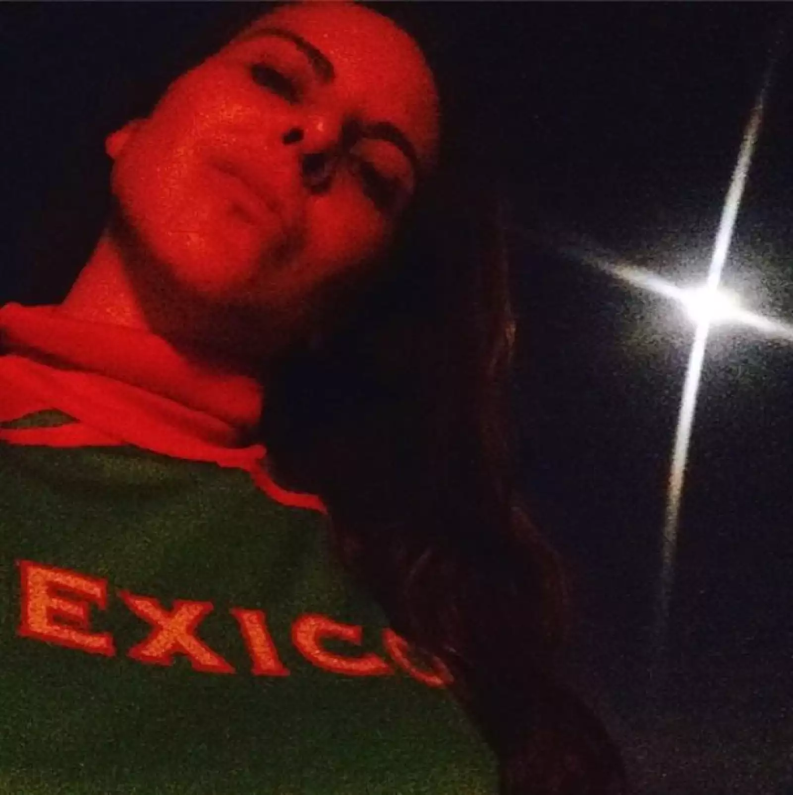 Kate del Castillo compartió su emoción por el partido desde una noche antes.