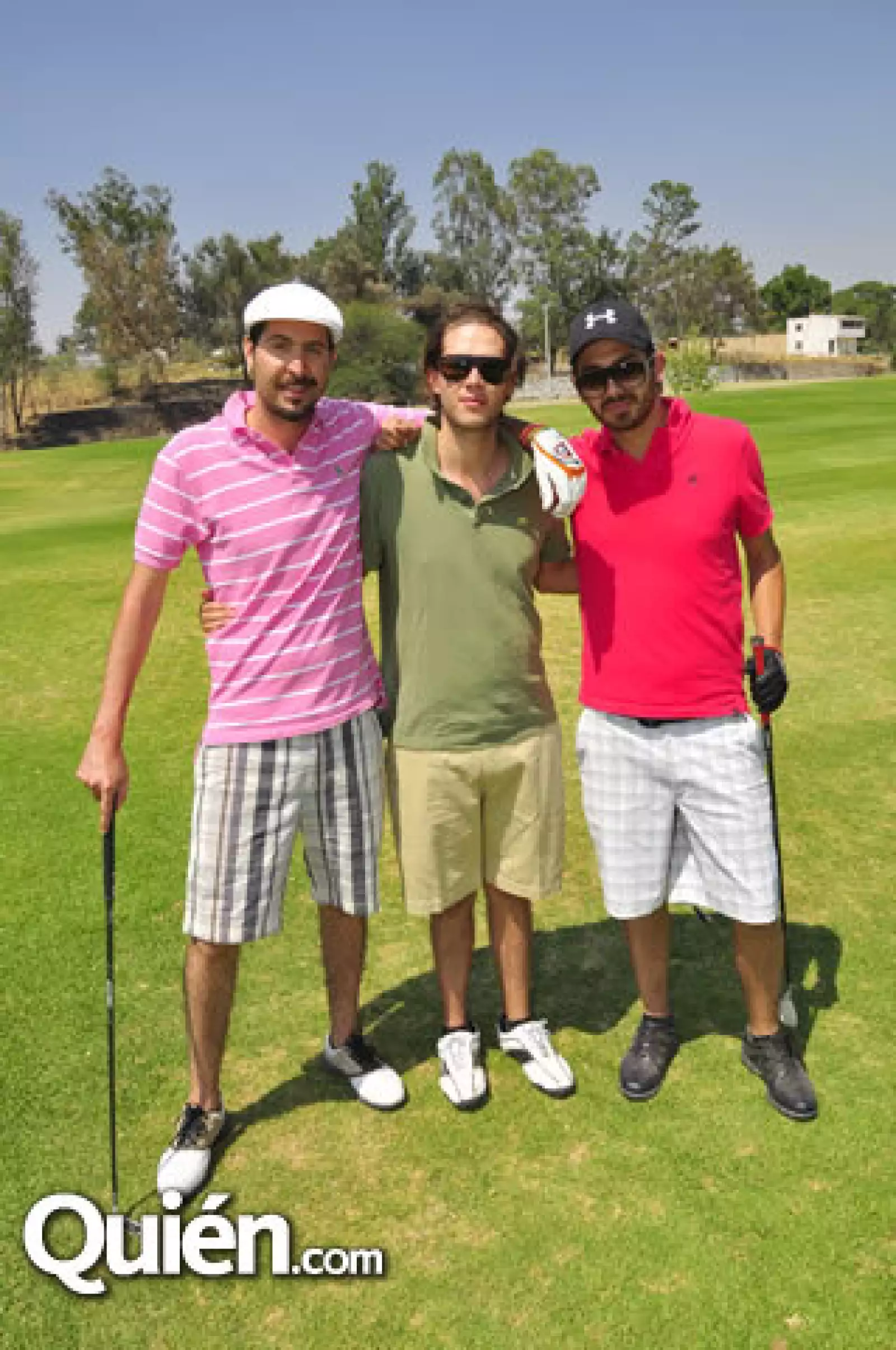 Flavio Torres, Gerardo González y Adrián Padilla