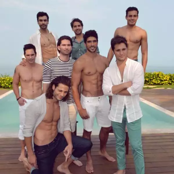 Gonzalo García Vivanco, Abelardo Marcondes, Pascal Nadaud, Mauricio Ochmann, Hernán Junco, Gabriel Rojo de la Vega, Diego Boneta y Alosian Vivancos.