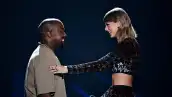 Kanye West y Taylor Swift.