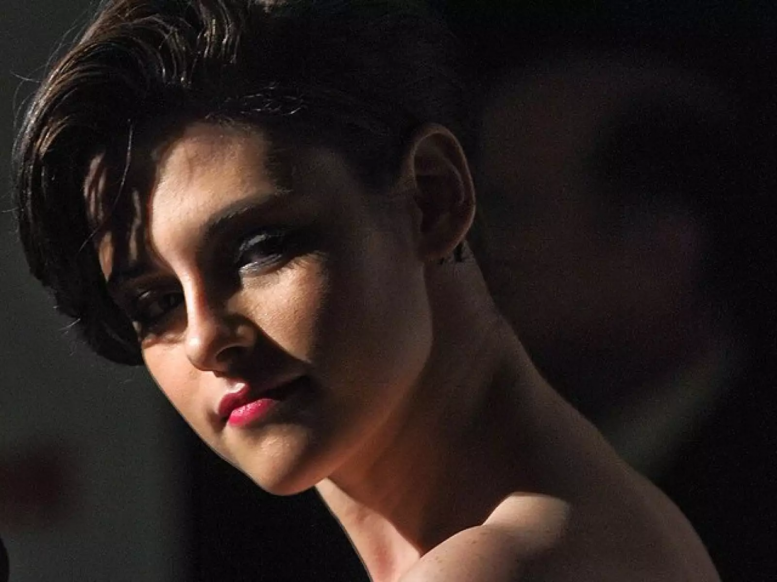 Kristen en la presentación de `The Runaways´ en Nueva York.