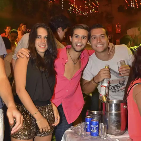 Daniela Cobain,Antonio López y Judd Gutiérrez