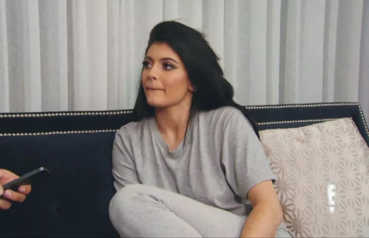 Los labios de Kylie son su mayor atributo.