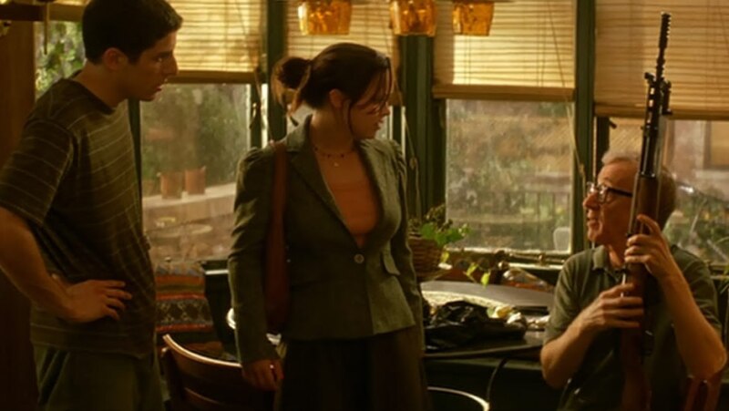 Jason Biggs, Christina Ricci y Woody Allen