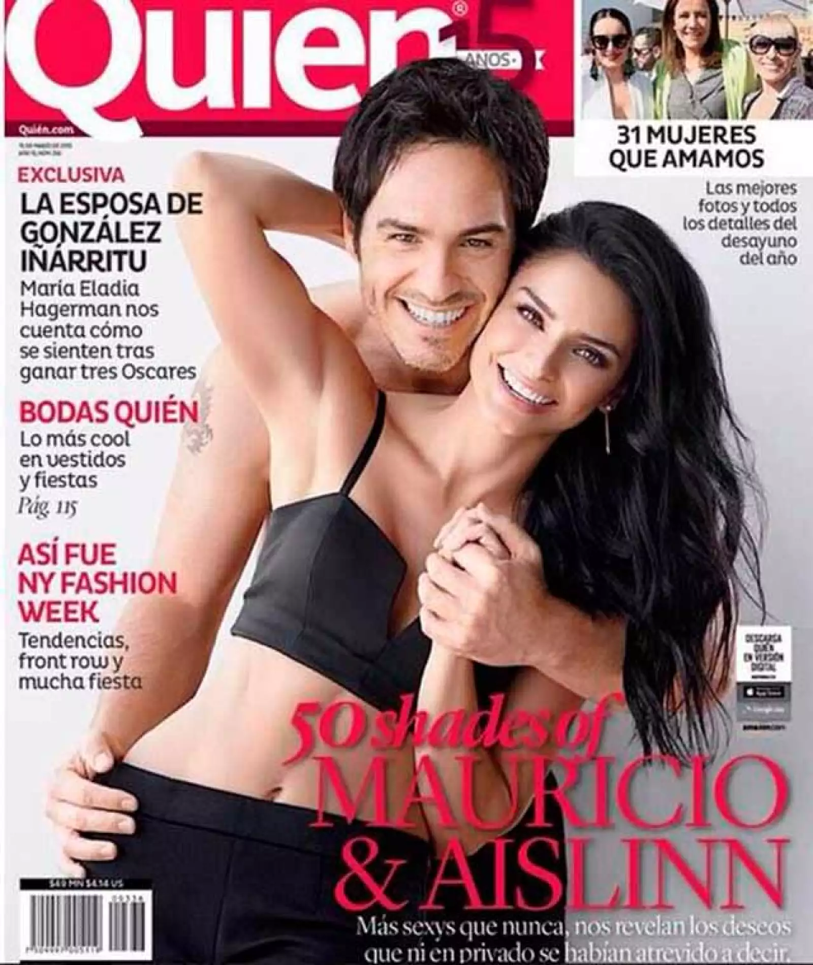 Dejaron al descubierto su versión más sexy en la portada de nuestra revista.