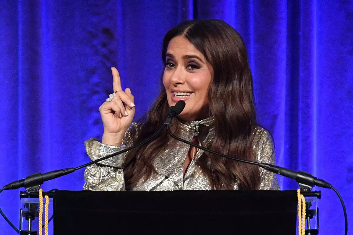 Salma Hayek, actriz y productora mexicana