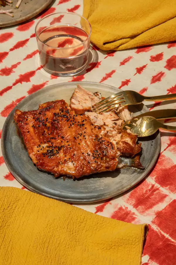 Salmon Ensalada de Cocina Estelar