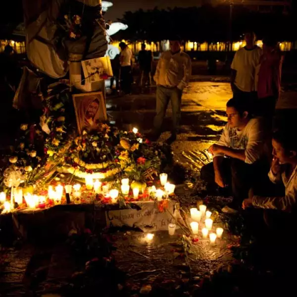 El cantante y compositor argentino fue asesinado ayer a tiros durante una emboscada perpetrada por varios desconocidos cuando se dirigía al aeropuerto internacional La Aurora, en el sur de la ciudad de Guatemala.