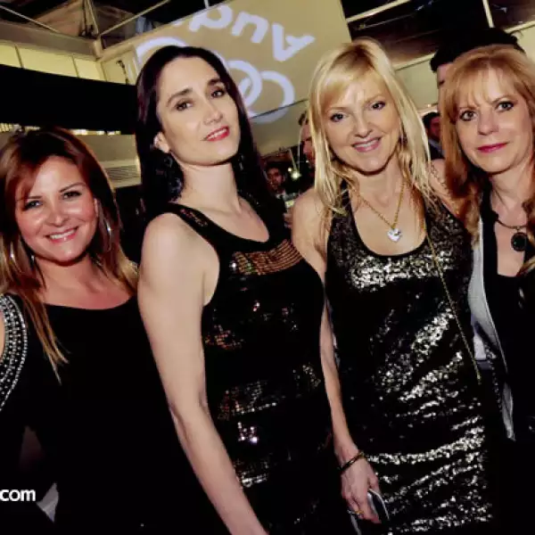 Sonsoles Guerrero, Olga Valdéz, Gina Valdéz y Leo Razo