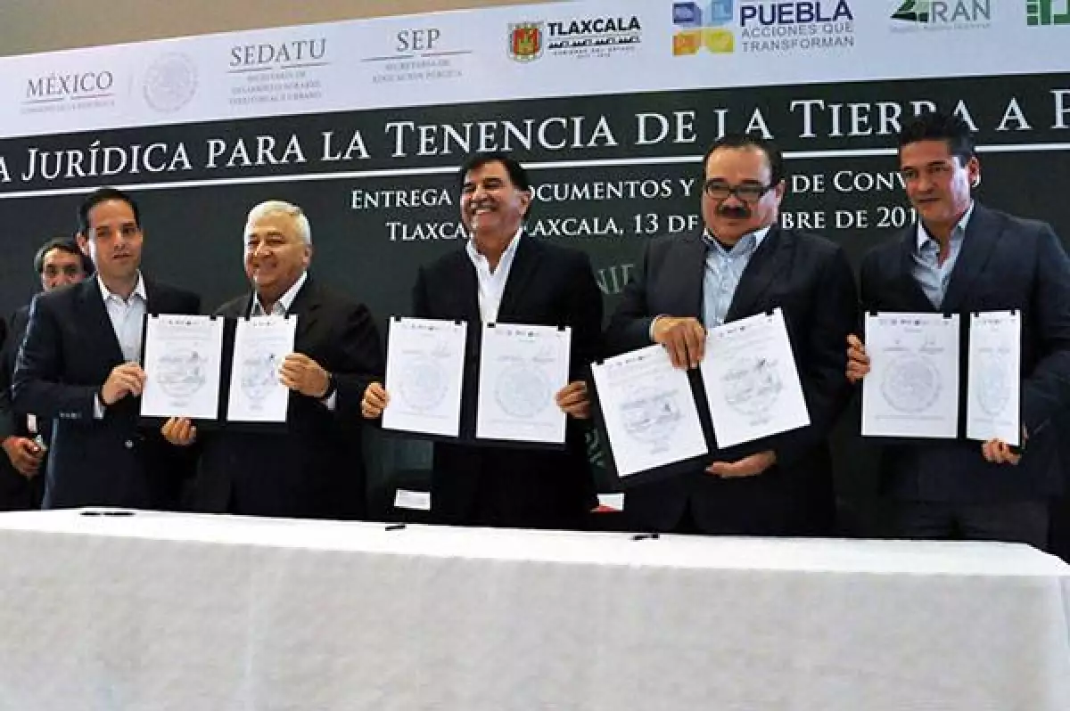 Sedatu convenio con Sep