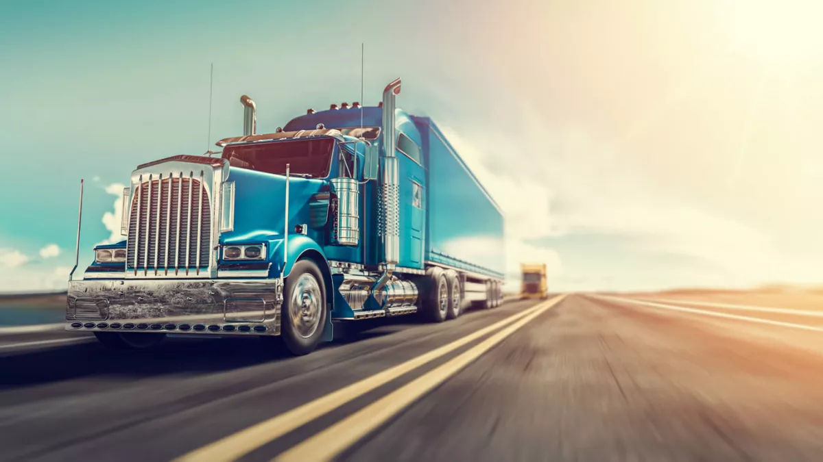 transporte carga trailer