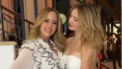 Andrea Legarreta y Mía Rubín