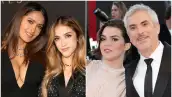 Salma Hayek, Valentina Paloma, Bu Cuarón y Alfonso Cuarón 