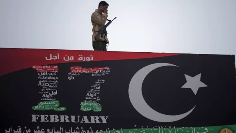 Libia - rebelde - Bengasi