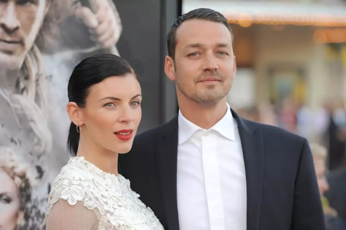 Aqui Liberty Ross y Rupert Sanders en mayo durante el screening de la cinta.