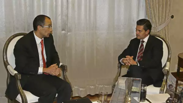 La visita oficial del empresario brasileño Marcelo Odebrecht a la entonces Residencia Oficial de Los Pinos