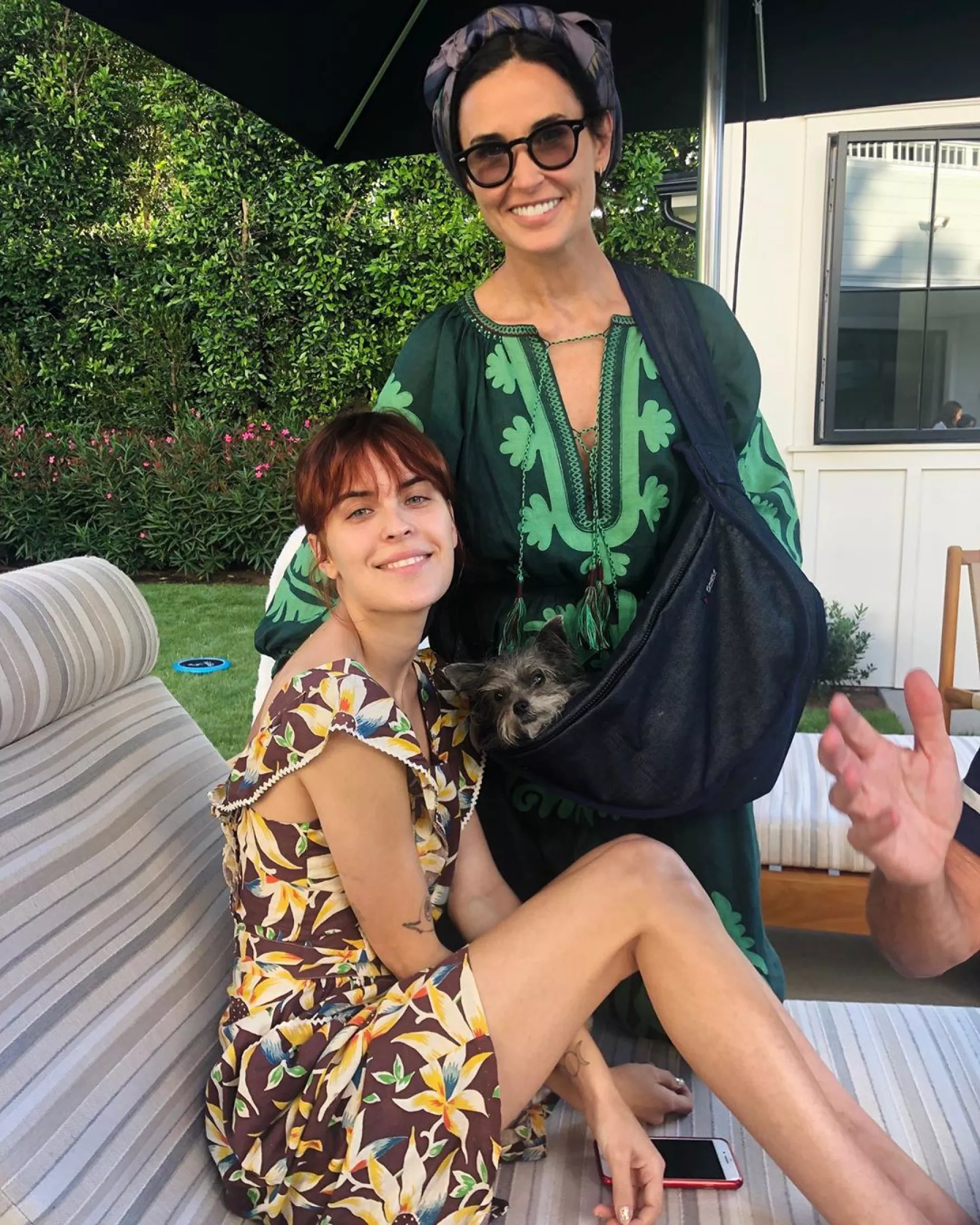 Tallulah y Demi Moore.