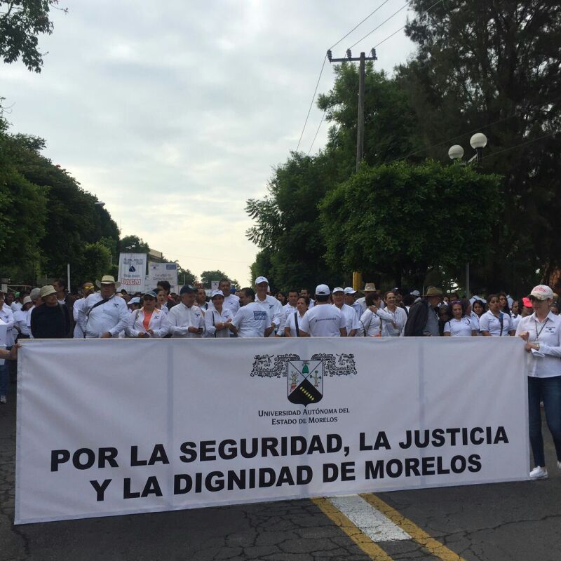 Movilización contra el gobernador