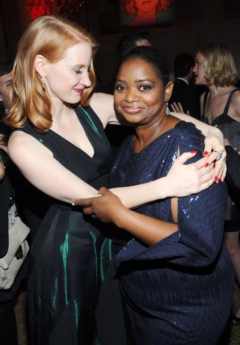 Octavia Spencer y Jessica Chastain