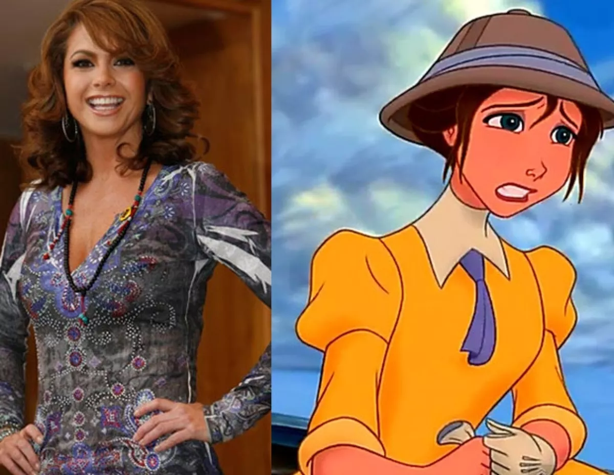 La artista mexicana dio su peculiar voz a la legendaria novia del rey de la selva.