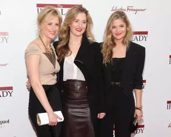 Mamie, Louisa y Grace Gummer, hijas de Meryl Streep.