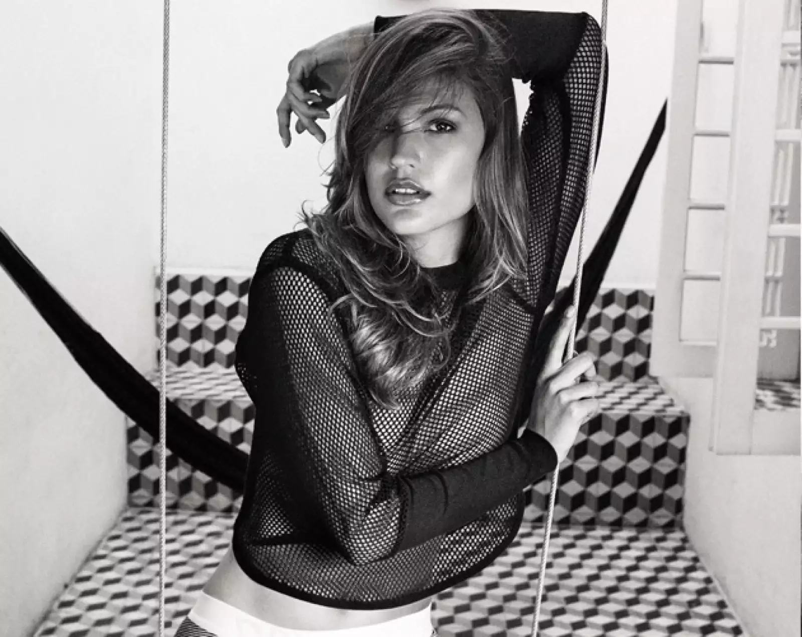 Camiseta de red, H&M. Bóxers, David Beckham Bodywear H&M.